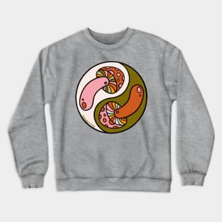 Mushroom Yinyang Crewneck Sweatshirt